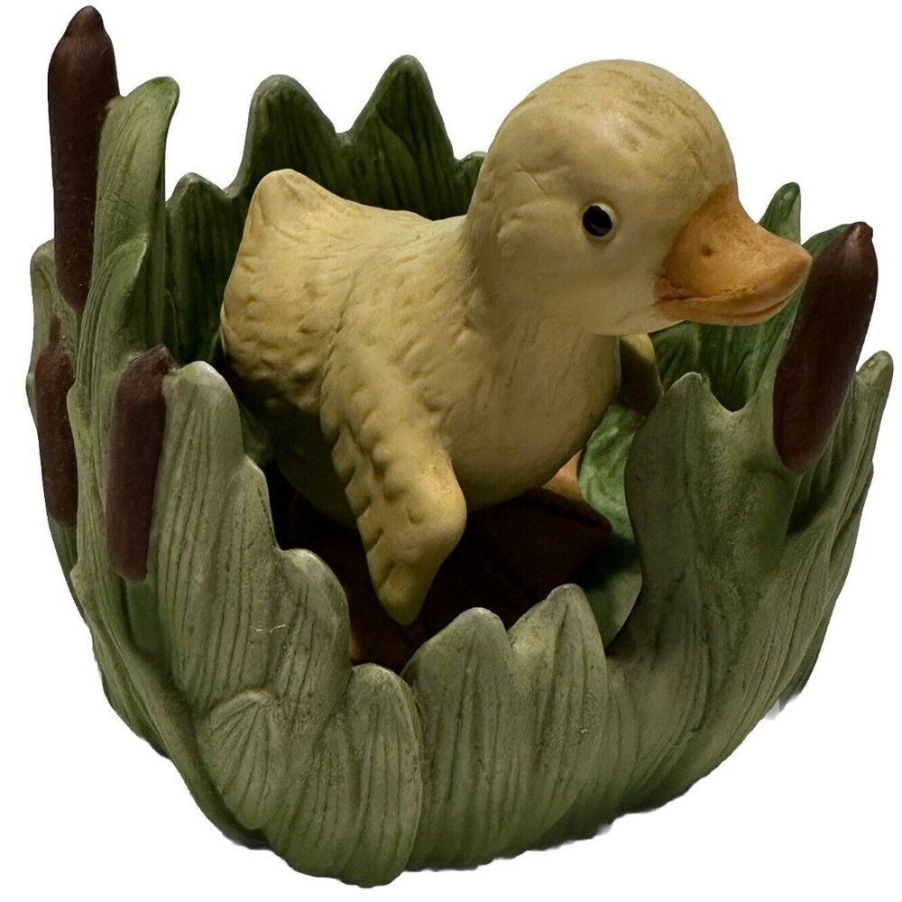 Franklin Mint Woodland Surprises Figure Duck Bird Jacqueline B Smith 1984